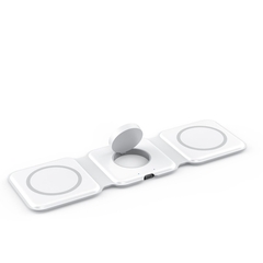 CARGADOR WIRELESS INALAMBRICO 3 EN 1 MAGNETIC