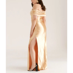 VESTIDO DE SATEN. ART 7300 - Dinastia