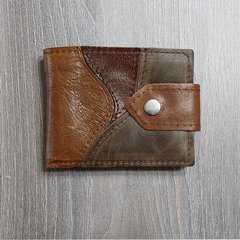 BILLETERA CON BROCHE DE CUERO. ART BH26