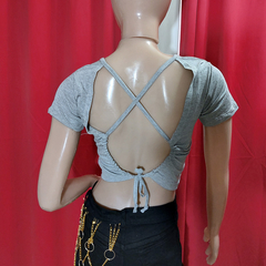 TOP DE MODAL ESPALDA CON TIRAS. ART 9024 - tienda online