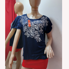REMERA DE MODAL FLOR. ART 1651 en internet