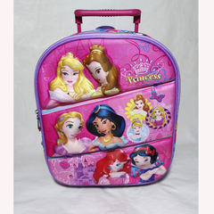 MOCHILA DE JARDIN C/ CARRO PERSONAJE 3D Y LUZ. ART M26-11