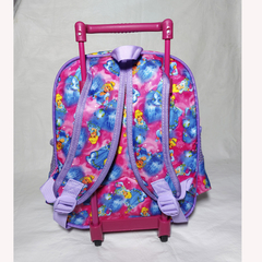 MOCHILA DE JARDIN C/ CARRO PERSONAJE 3D Y LUZ. ART M26-11 - comprar online