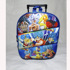 MOCHILA DE JARDIN C/ CARRO PERSONAJE 3D Y LUZ. ART M26-3