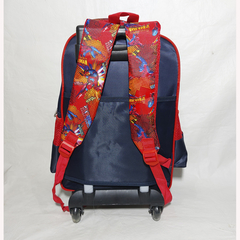 MOCHILA 2 PIEZAS CON CARRO Y LUZ + ACCESORIOS. ART M64-1 en internet