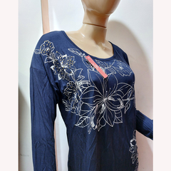 REMERA FLOR CUELLO. ART 1082 - comprar online