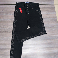 JEANS ELASTIZADO CON STRASS. ART 4142