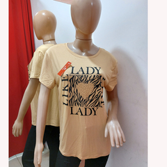 REMERA ESTAMPADA CON STRASS. ART 1714