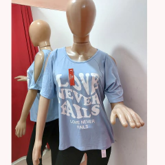 REMERA DE MODAL ESTAMPADA. ART 1719 - comprar online