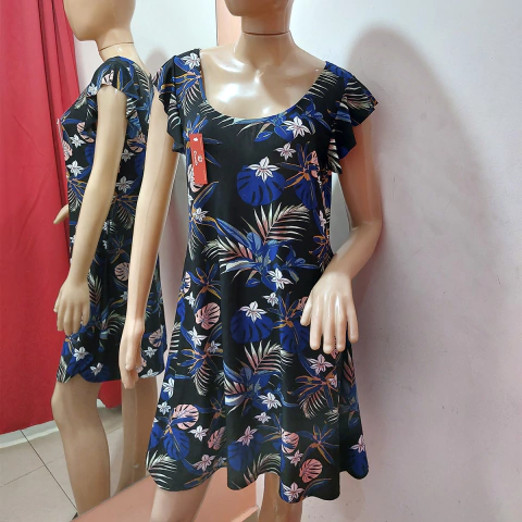 VESTIDO DE SEDA FRIA. ART 7174