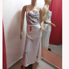 VESTIDO DE LYCRA CON LENTEJUELAS. ART 7180 - comprar online