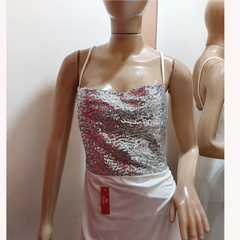 VESTIDO DE LYCRA CON LENTEJUELAS. ART 7180
