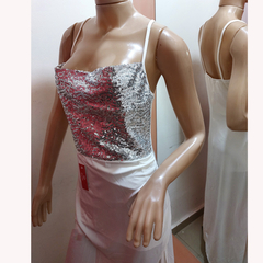 VESTIDO DE LYCRA CON LENTEJUELAS. ART 7180 en internet