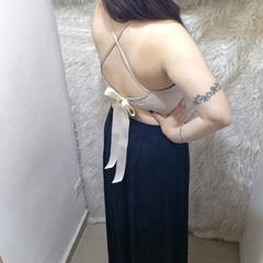 VESTIDO DOS PIEZAS DE MODAL Y LUREX. ART 7244 en internet