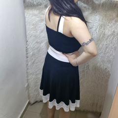 VESTIDO DE MODAL CON TUL. ART 7243 en internet