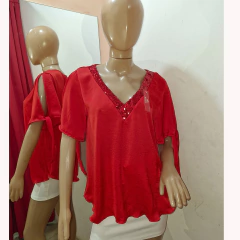 BLUSA DE SATEN. ART 1784 - comprar online