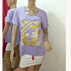 REMERA DE MODAL ESTAMPADA ART 1785