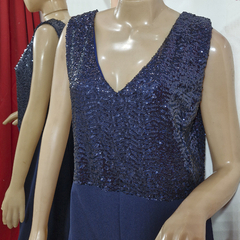 MONO DE CREPE CON LENTEJUELAS. ART 8037 - comprar online