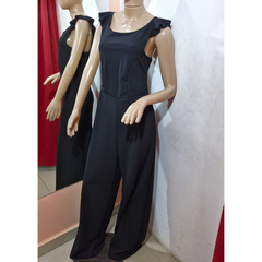 MONO DE CREPE CON ESPALDA CRUZADA. ART 8040