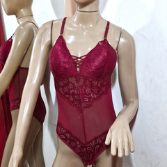 BODY DE TUL CON ENCAJE. ART 113