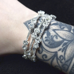 PULSERA CON STRASS. ART A02