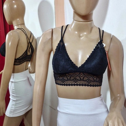 TOP BRALETTE DE ENCAJE. ART 9087