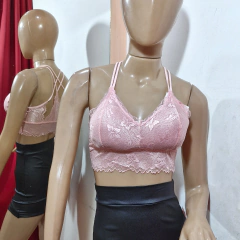 TOP BRALETTE DE ENCAJE. ART 9086