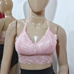 TOP BRALETTE DE ENCAJE. ART 9086 - comprar online