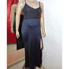 VESTIDO DE LYCRA CON TUL. ART 7293