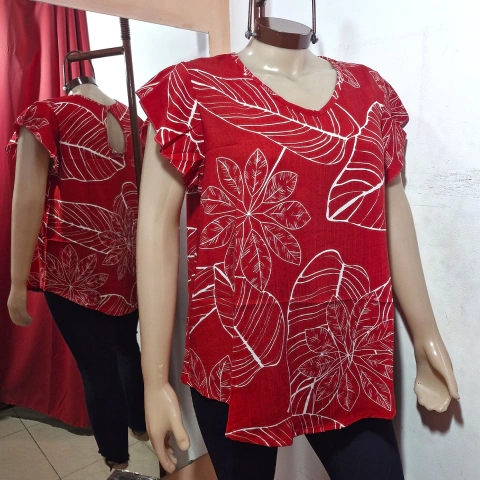 REMERA DE LINO ESTAMPADO. ART 1897