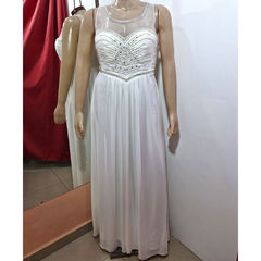 VESTIDO DE GASA CON TUL. ART 7331