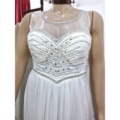 VESTIDO DE GASA CON TUL. ART 7331 - comprar online