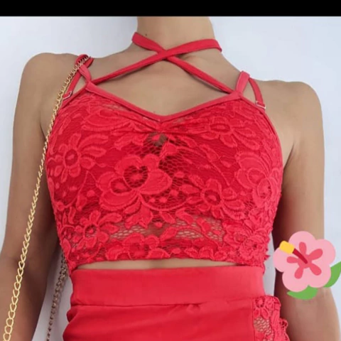 TOP DE ENCAJE. ART 9049