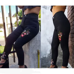 Jean Elastizado Bordado. Art 4021