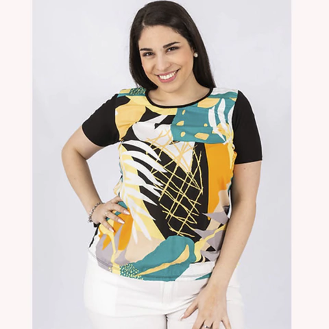 REMERA FIB/MOD MONTE. ART 1855