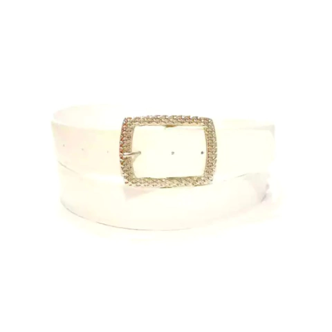 CINTO DE ECOCUERO HEBILLA CUADRADA. ART CM128