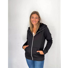 CAMPERA DE ALGODON CON PIEL. ART 3073 - comprar online