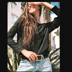 REMERA CON ENCAJE. ART 1140 - comprar online