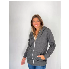 CAMPERA DE ALGODON CON PIEL. ART 3073