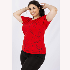 REMERA DE MODAL AROS. ART 1640 - comprar online