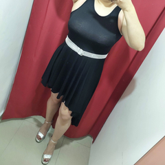 VESTIDO DE MODAL CON DESNIVEL. ART 7033 - comprar online