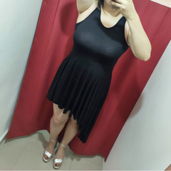 VESTIDO DE MODAL CON DESNIVEL. ART 7033 en internet