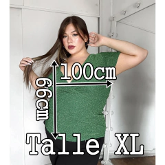 REMERA DE LUREX CRUZADA. ART 1828 en internet