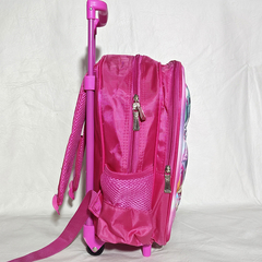 MOCHILA DE JARDIN C/ CARRO PERSONAJE 3D Y LUZ. ART M65-5 - comprar online