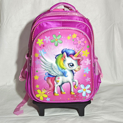 MOCHILA TRES PIEZA 3D CON CARRO. ART M67-9 - comprar online