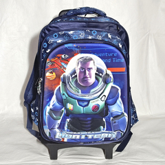MOCHILA TRES PIEZA 3D CON CARRO. ART M67-16 - comprar online