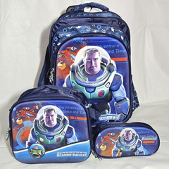 MOCHILA TRES PIEZA 3D CON CARRO. ART M67-16