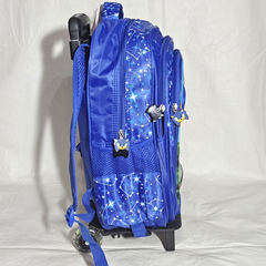 MOCHILA TRES PIEZA 3D CON CARRO. ART M67-12