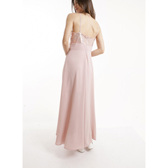 VESTIDO DE CREPE CON LENTEJUELA. ART 7277 - comprar online