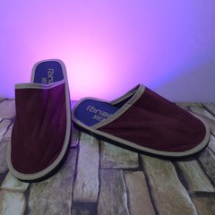 PANTUFLAS DE HOMBRE CLASICAS DE PAÑO PH02